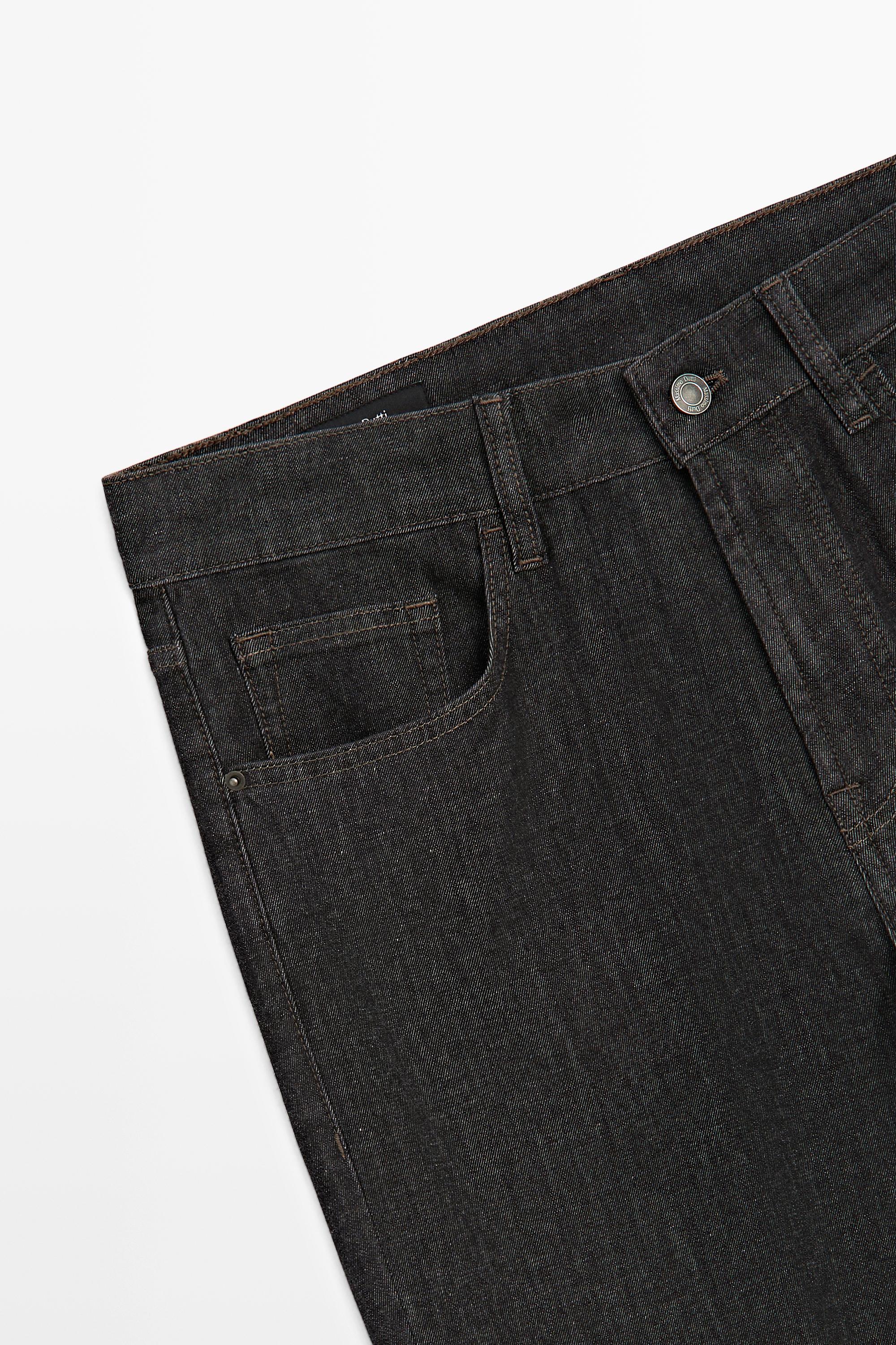 Jean tapered léger désencollé